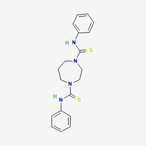 N~1~,N~4~-diphenyl-1,4-diazepane-1,4-dicarbothioamide