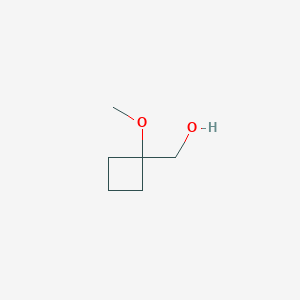 molecular formula C6H12O2 B2678430 (1-甲氧基环丁基)甲醇 CAS No. 1781325-57-2