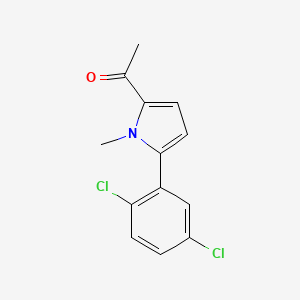 1-(5-(2,5-Dichlorophenyl)-1-methyl-1H-pyrrol-2-yl)ethanone