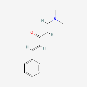 molecular formula C13H15NO B2678478 (1E,4E)-1-(dimethylamino)-5-phenylpenta-1,4-dien-3-one CAS No. 82606-90-4
