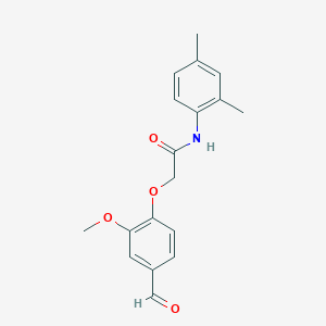 N-(2,4-dimethylphenyl)-2-(4-formyl-2-methoxyphenoxy)acetamide