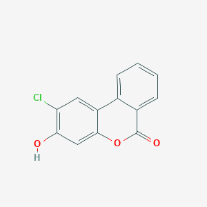 molecular formula C13H7ClO3 B2678501 2-chloro-3-hydroxy-6H-benzo[c]chromen-6-one CAS No. 706776-04-7