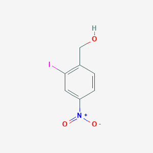 molecular formula C7H6INO3 B2678516 (2-碘-4-硝基苯基)甲醇 CAS No. 500563-90-6