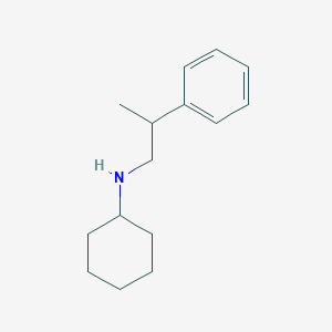 molecular formula C15H23N B267857 N-(2-phenylpropyl)cyclohexanamine 