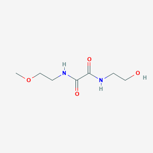 N1-(2-hydroxyethyl)-N2-(2-methoxyethyl)oxalamide