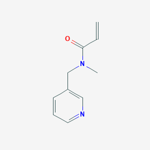molecular formula C10H12N2O B2678635 N-[(3-Pyridinyl)methyl]-N-methylacrylamide CAS No. 323581-13-1