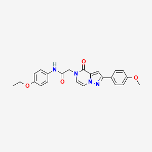 N-(4-ethoxyphenyl)-2-[2-(4-methoxyphenyl)-4-oxopyrazolo[1,5-a]pyrazin-5(4H)-yl]acetamide