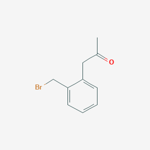 molecular formula C10H11BrO B2678740 1-(2-(Bromomethyl)phenyl)propan-2-one CAS No. 1334292-32-8