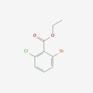 molecular formula C9H8BrClO2 B2678783 Ethyl 2-bromo-6-chlorobenzoate CAS No. 933672-18-5
