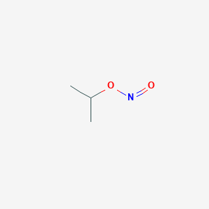 molecular formula C3H7NO2 B026788 亚硝酸异丙酯 CAS No. 541-42-4