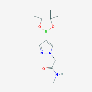 N-Methyl-4-(4,4,5,5-tetramethyl-1,3,2-dioxaborolan-2-yl)-1H-pyrazole-1-acetamide
