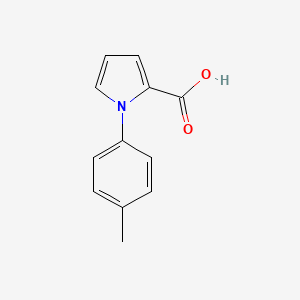 molecular formula C12H11NO2 B2678858 1-(4-甲基苯基)-1H-吡咯-2-甲酸 CAS No. 35524-50-6
