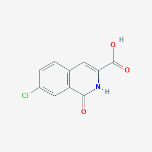 7-Chloro-1-oxo-2H-isoquinoline-3-carboxylic acid