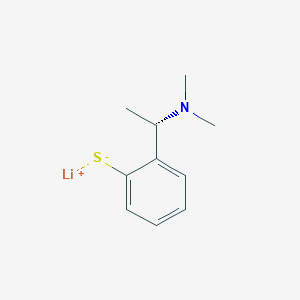 Lithium;2-[(1S)-1-(dimethylamino)ethyl]benzenethiolate