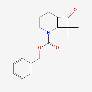 Benzyl 8,8-dimethyl-7-oxo-2-azabicyclo[4.2.0]octane-2-carboxylate