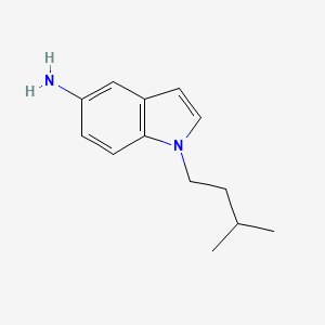 1-(3-methylbutyl)-1H-indol-5-amine