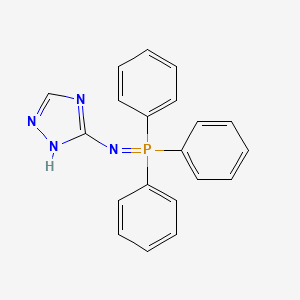 N-(triphenylphosphoranylidene)-1H-1,2,4-triazol-3-amine