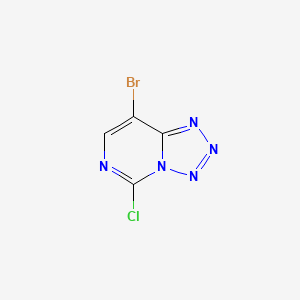 8-Bromo-5-chlorotetrazolo[1,5-C]pyrimidine