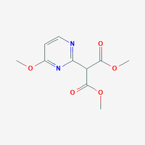 1,3-Dimethyl 2-(4-methoxypyrimidin-2-yl)propanedioate