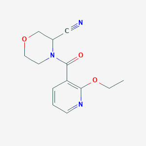 4-(2-Ethoxypyridine-3-carbonyl)morpholine-3-carbonitrile