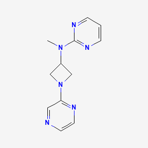 N-Methyl-N-(1-pyrazin-2-ylazetidin-3-yl)pyrimidin-2-amine