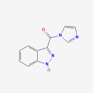 3-(1H-imidazol-1-ylcarbonyl)-1H-indazole