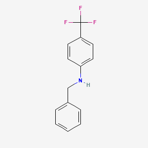 molecular formula C14H12F3N B2679243 N-Benzyl-4-(trifluoromethyl)aniline CAS No. 405-81-2