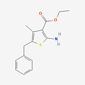 Ethyl 2-amino-5-benzyl-4-methylthiophene-3-carboxylate