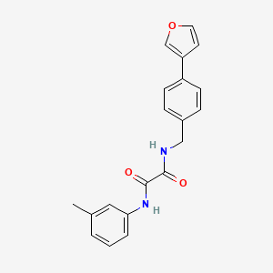 N1-(4-(furan-3-yl)benzyl)-N2-(m-tolyl)oxalamide