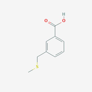 3-[(Methylsulfanyl)methyl]benzoic acid