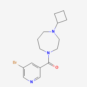 (5-Bromo-pyridin-3-yl)-(4-cyclobutyl-[1,4]diazepan-1-yl)-methanone