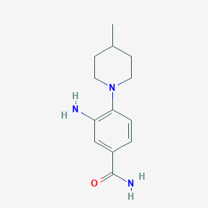 3-Amino-4-(4-methyl-piperidin-1-yl)-benzamide