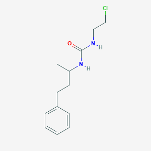 molecular formula C13H19ClN2O B026795 1-(2-Chloroethyl)-3-(1-methyl-3-phenylpropyl)urea CAS No. 102433-64-7
