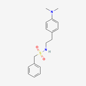 N-(4-(dimethylamino)phenethyl)-1-phenylmethanesulfonamide