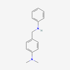 molecular formula C15H18N2 B2679651 N,N-dimethyl-4-[(phenylamino)methyl]aniline CAS No. 3526-44-1