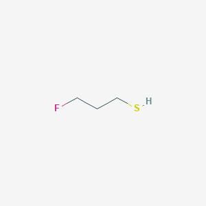 molecular formula C3H7FS B2679703 3-Fluoropropane-1-thiol CAS No. 462-44-2