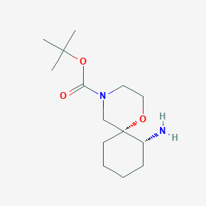 Racemic-(6R,7R)-Tert-Butyl 7-Amino-1-Oxa-4-Azaspiro[5.5]Undecane-4-Carboxylate