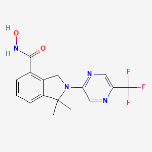 molecular formula C16H15F3N4O2 B2679868 Chembl4126661 CAS No. 2225728-57-2