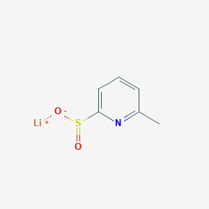 Lithium(1+) ion 6-methylpyridine-2-sulfinate