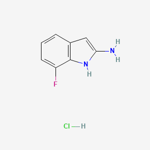 2-Amino-7-fluoroindole hydrochloride
