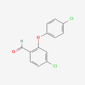 4-Chloro-2-(4-chlorophenoxy)benzaldehyde