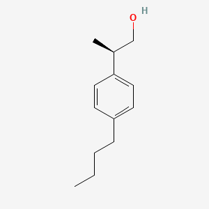 (2R)-2-(4-Butylphenyl)propan-1-ol
