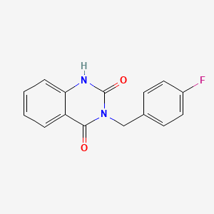3-(4-fluorobenzyl)quinazoline-2,4(1H,3H)-dione