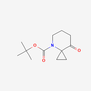 Tert-butyl 8-oxo-4-azaspiro[2.5]octane-4-carboxylate