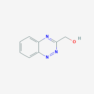 molecular formula C8H7N3O B2680018 1,2,4-Benzotriazin-3-ylmethanol CAS No. 342410-94-0