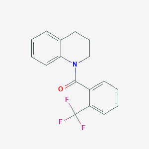3,4-dihydro-2H-quinolin-1-yl-[2-(trifluoromethyl)phenyl]methanone