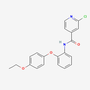 2-chloro-N-[2-(4-ethoxyphenoxy)phenyl]pyridine-4-carboxamide