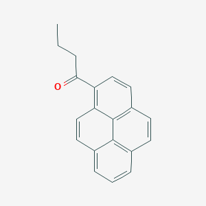 molecular formula C20H16O B2680293 1-Pyren-1-ylbutan-1-one CAS No. 16335-39-0