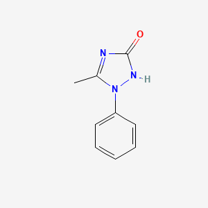 molecular formula C9H9N3O B2680294 3-甲基-2-苯基-1H-1,2,4-三唑-5-酮 CAS No. 37039-02-4