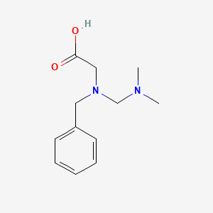 2-{Benzyl[(dimethylamino)methyl]amino}acetic acid